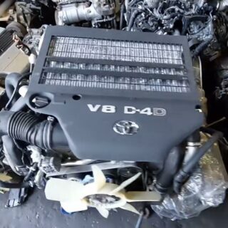 Toyota 1VD-FTV engine is a 4.5-liter V8 diesel engine