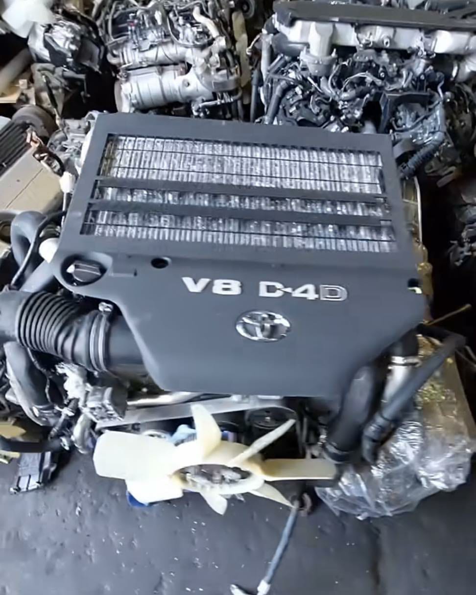 Toyota 1VD-FTV engine is a 4.5-liter V8 diesel engine